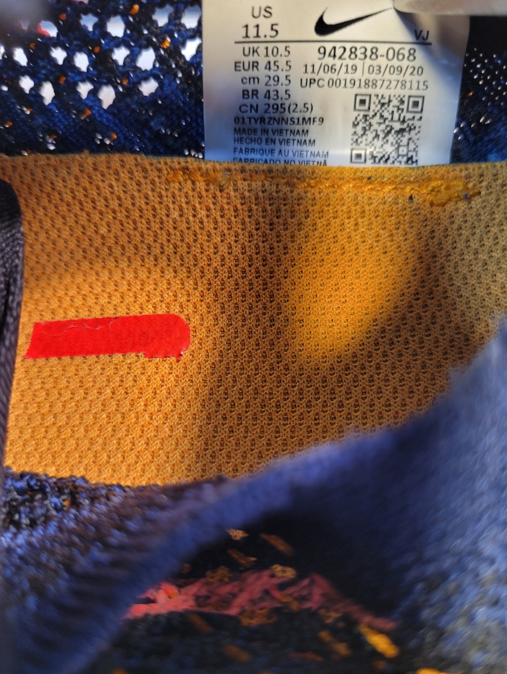 Nike Free RN Flyknit 2018 Athletic Running Lightweight Sneakers - Picture 8 of 10